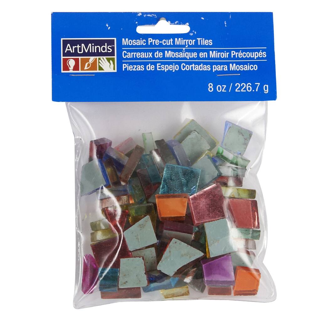 ArtMindsâ„¢ Pre-Cut Mosaic Mirror Tiles